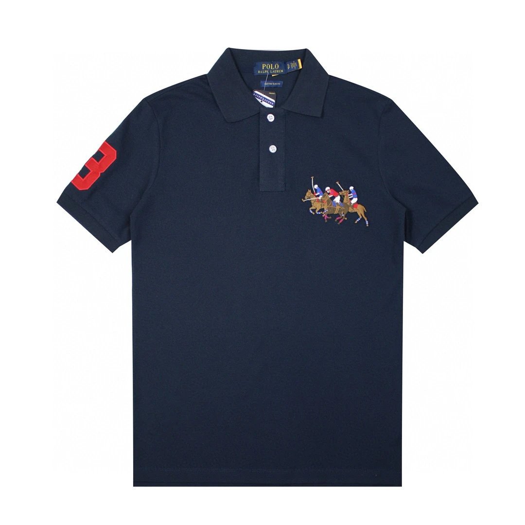 Ralph Lauren two rider Polo shirt Blue