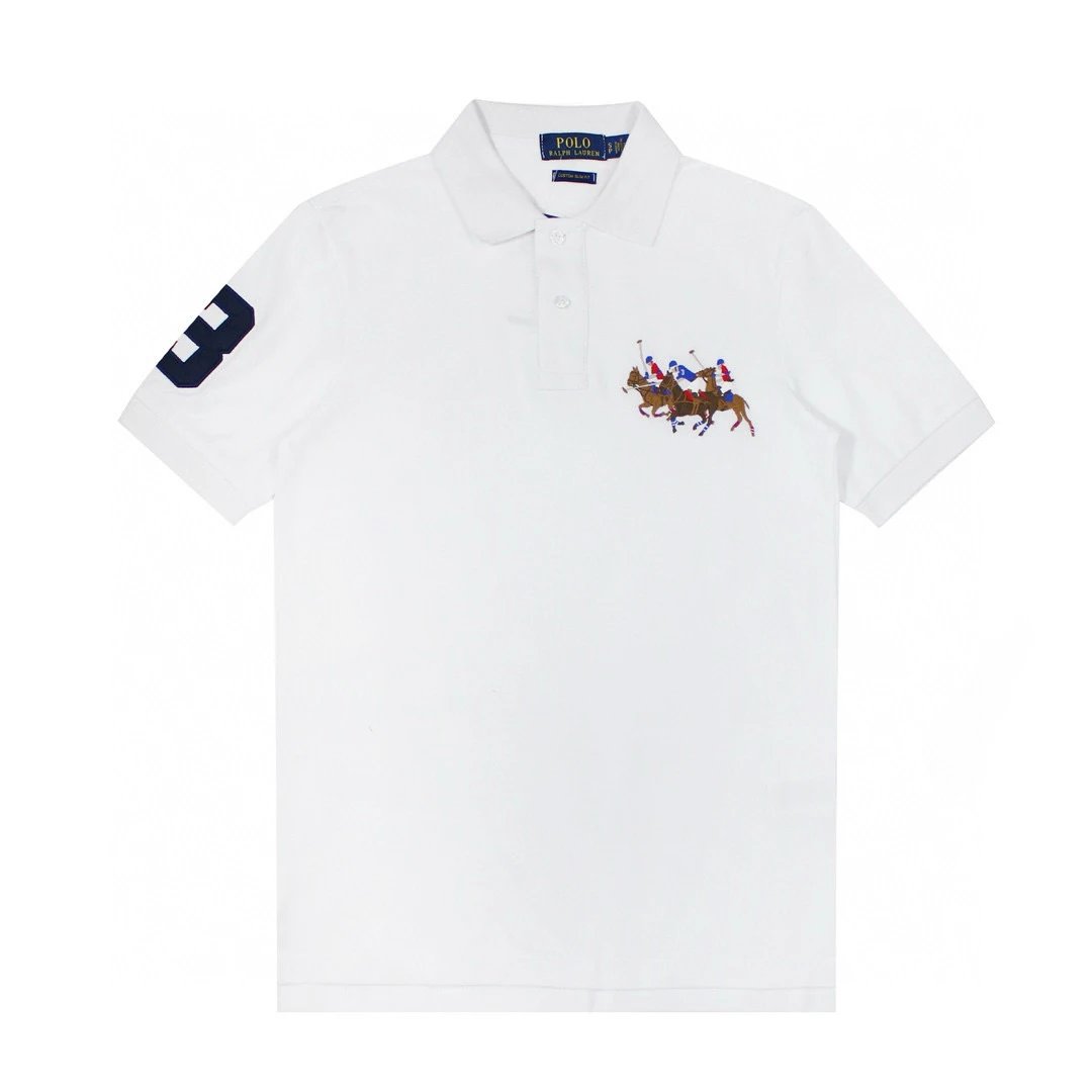 Ralph Lauren two rider Polo shirt White