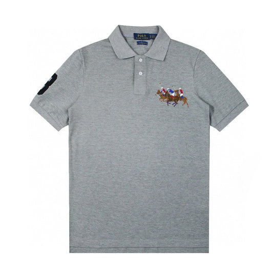 Ralph Lauren two rider Polo shirt Grey