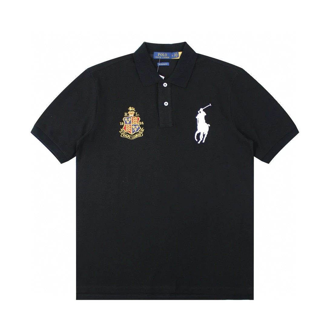 Ralph Lauren two icons Polo shirt Black