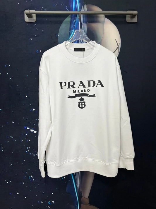 Prada Basic Sweater White