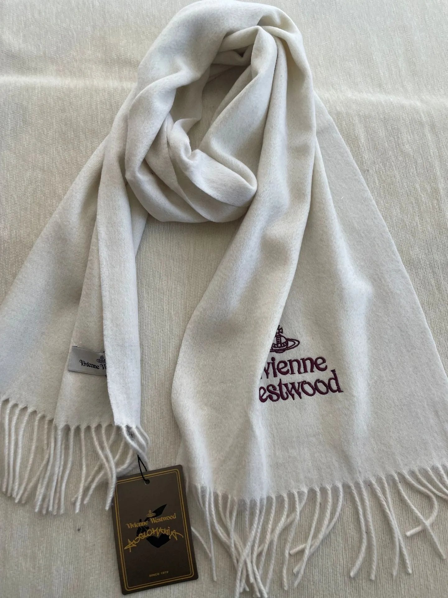 Vivienne Westwood Scarf White