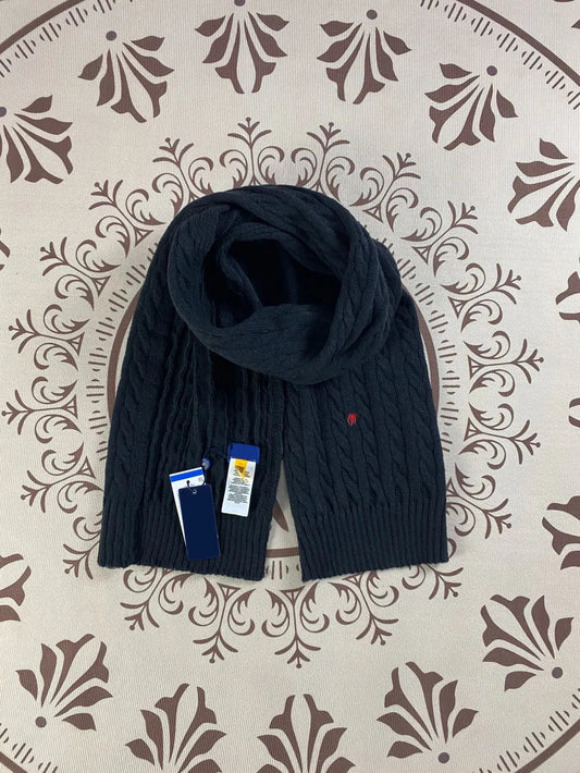 Ralph Lauren Knit Scarf Black