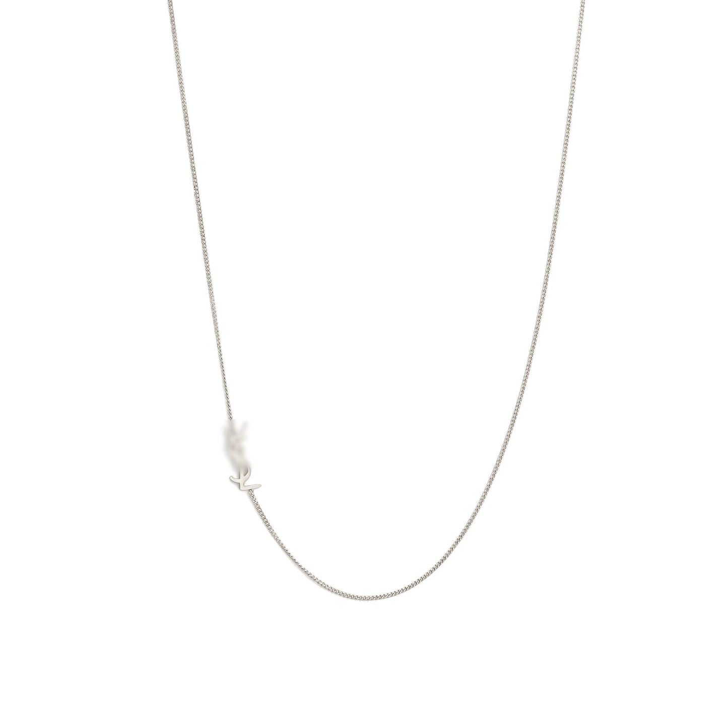 YSL Necklace Silver