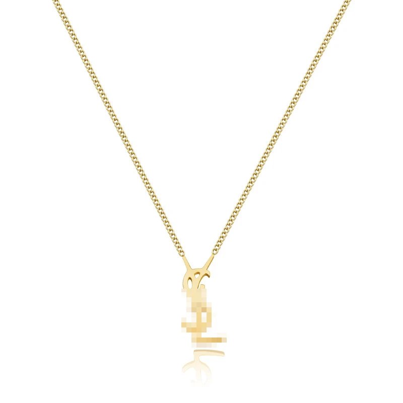 YSL Necklace Gold