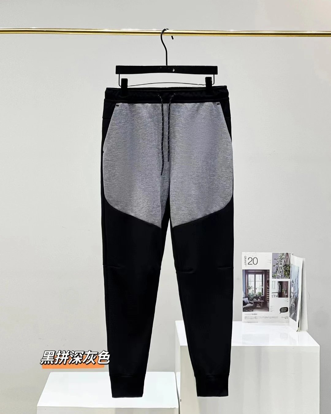 Nike Tech Pants Grey Black