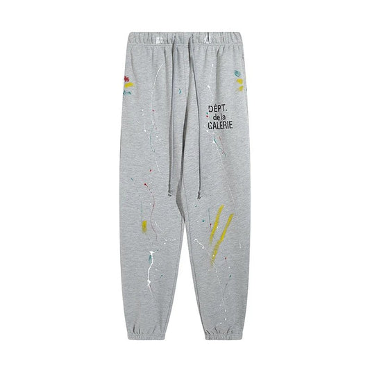 Gallery Dept. Paint Splatter Jogger Grey