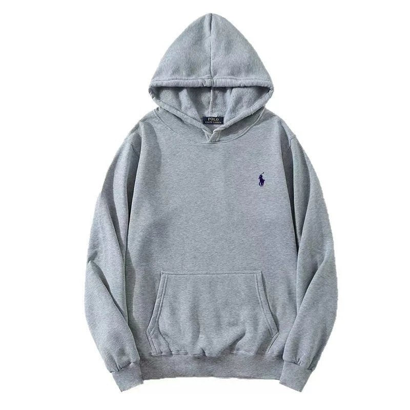 Ralph Lauren Basic Hoodie Grey