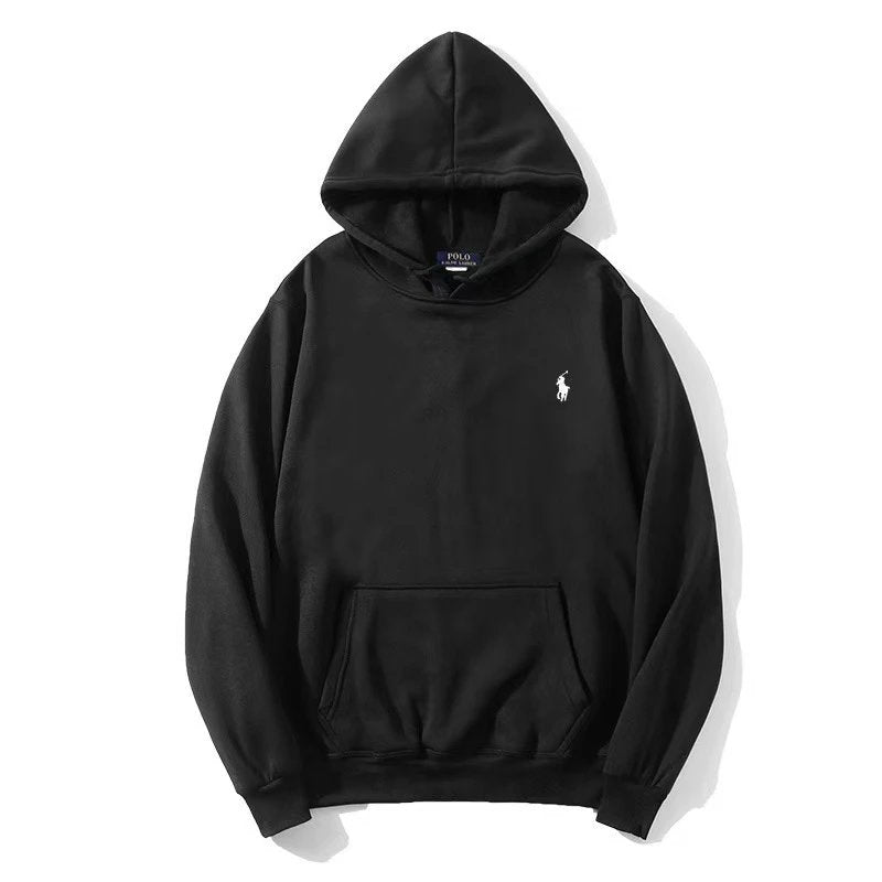 Ralph Lauren Basic Hoodie Black