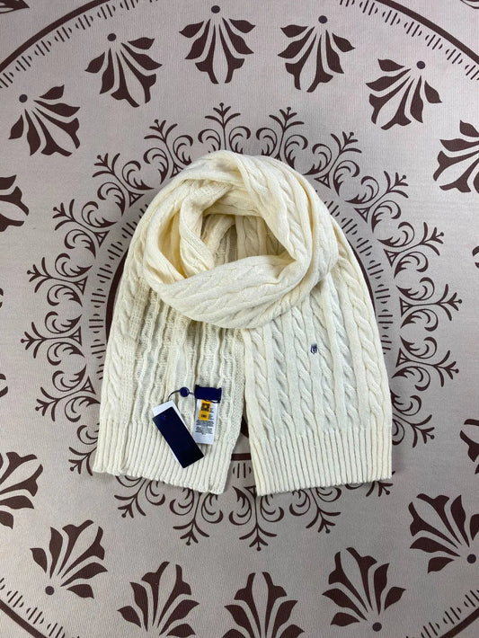 Ralph Lauren Knit Scarf White