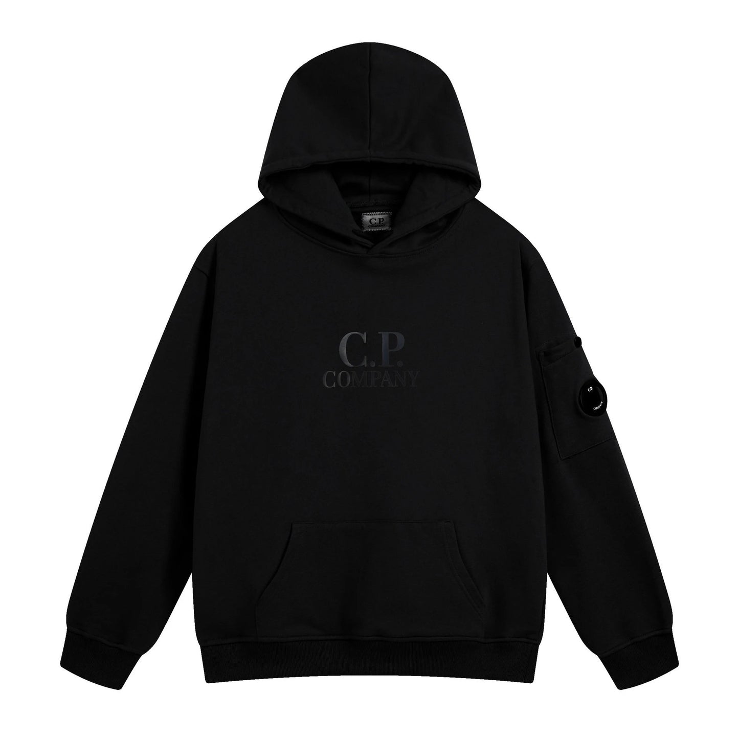 C.P. Company Big Icon Hoodie Black