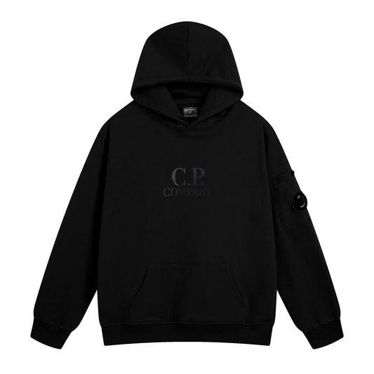 C.P. Company Big Icon Hoodie Black