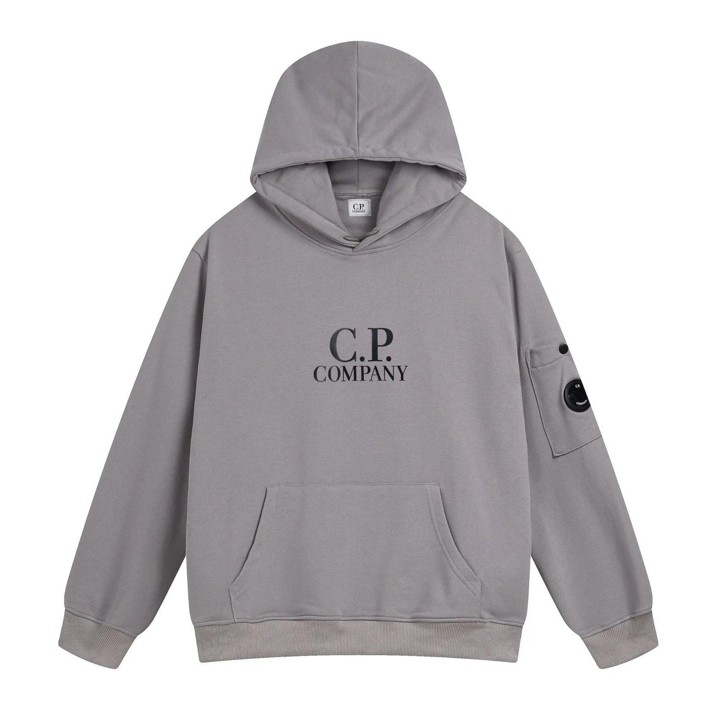 C.P. Company Big Icon Hoodie Grey
