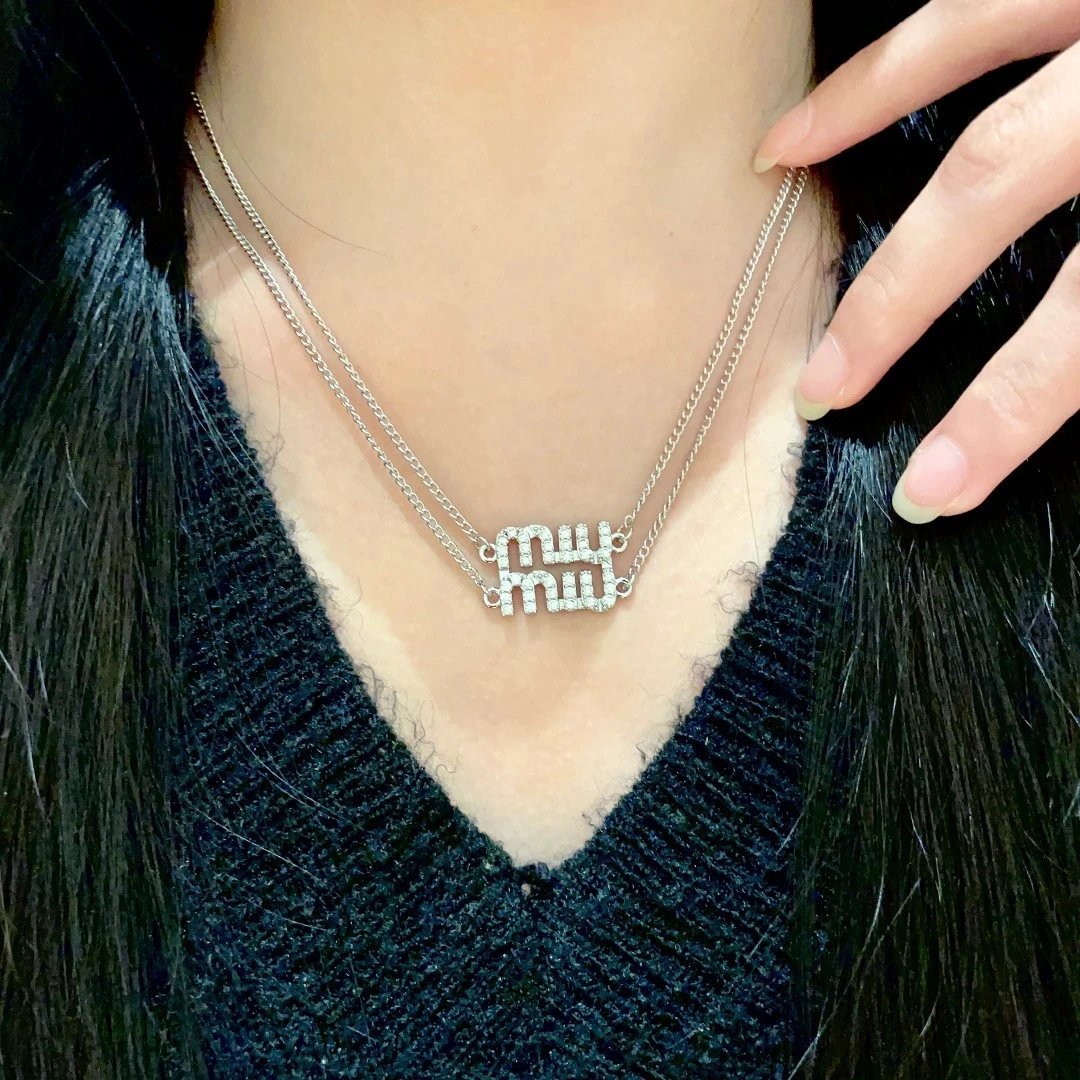 Miu Miu Necklace Silver