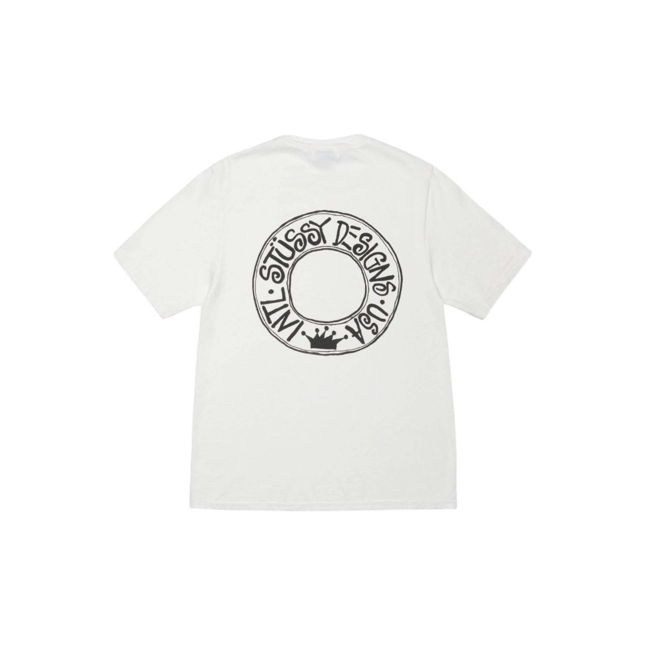 Stussy Buana Pigment Dyed Tee White