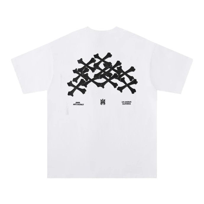 Amiri Skeleton cross T-shirt White