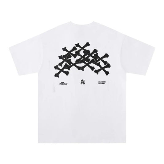 Amiri Skeleton cross T-shirt White