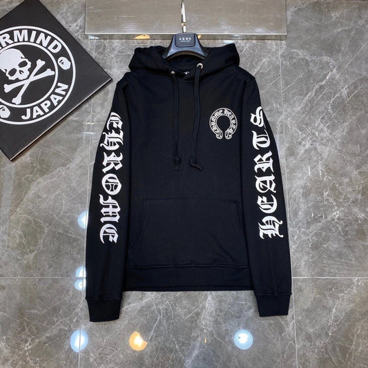 Chrome Hearts Hoodie Black White