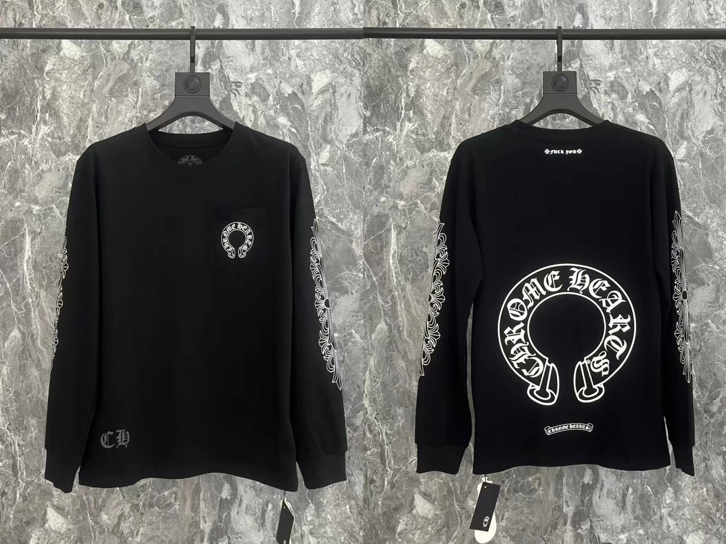 Chrome Hearts Longsleeve All Black