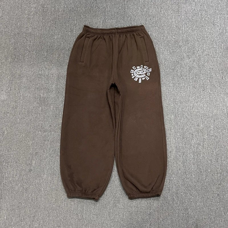 ADWYS cuffed Jogger Brown