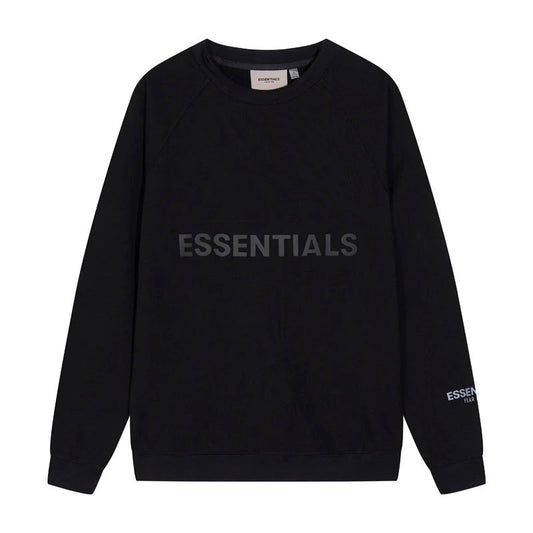 Essentials Chestprint Sweater Black