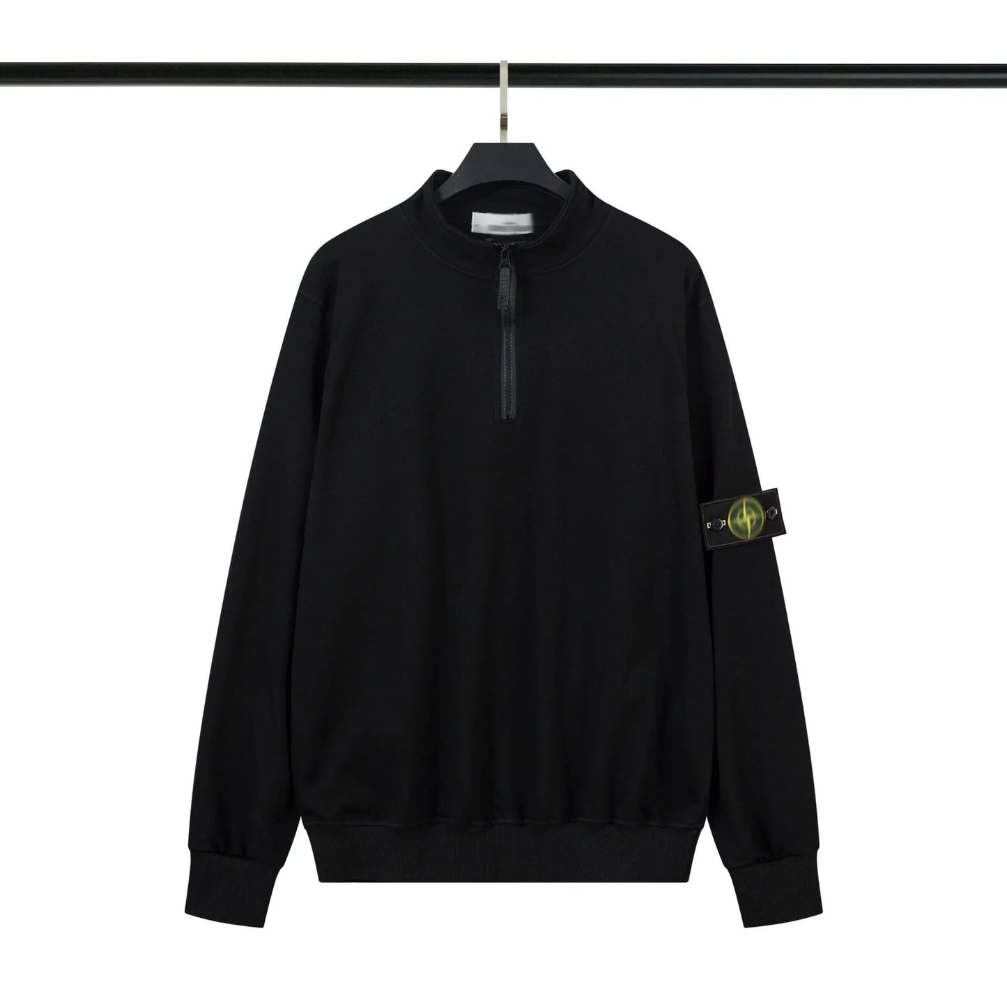 Stone Island Half-Zip Sweater Black