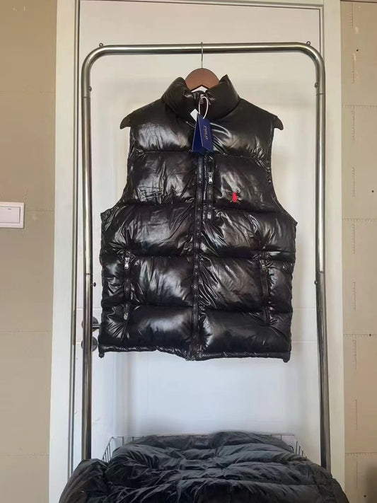 Ralph Lauren Vest shiny Black