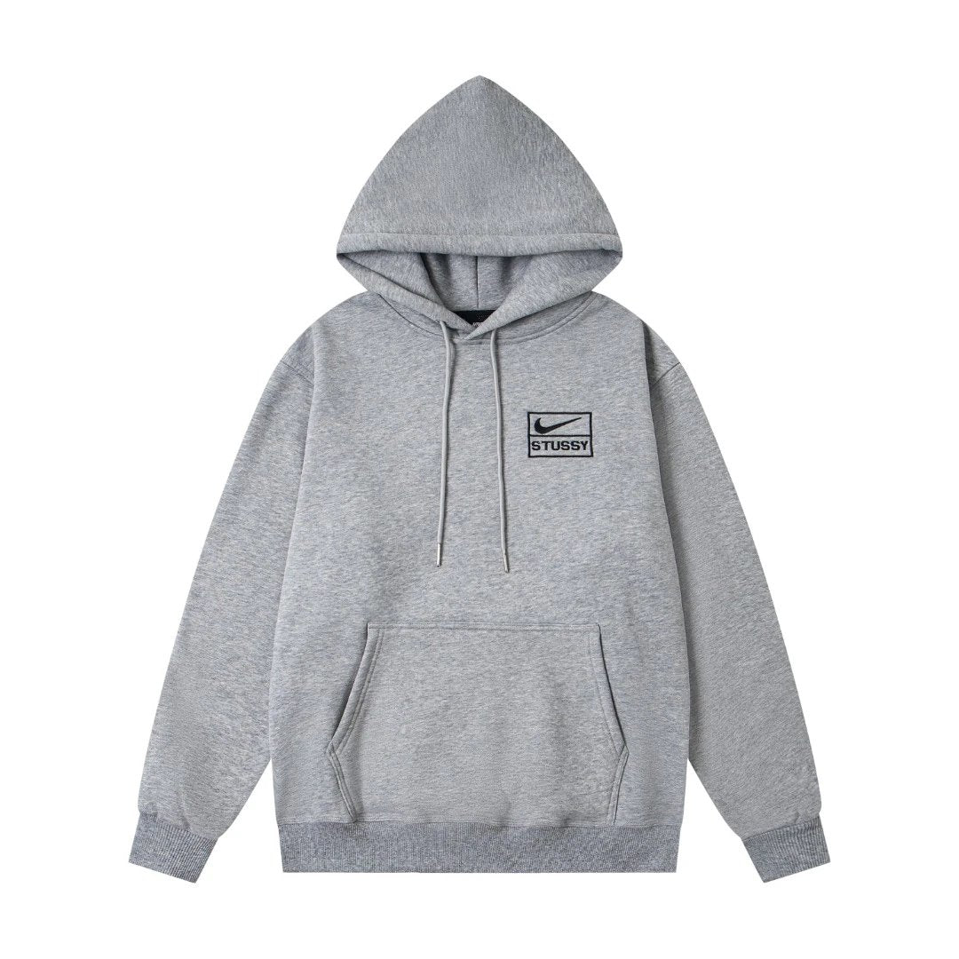 Nike Stussy Hoodie Grey