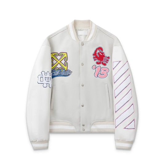 Off-White College Jacket White