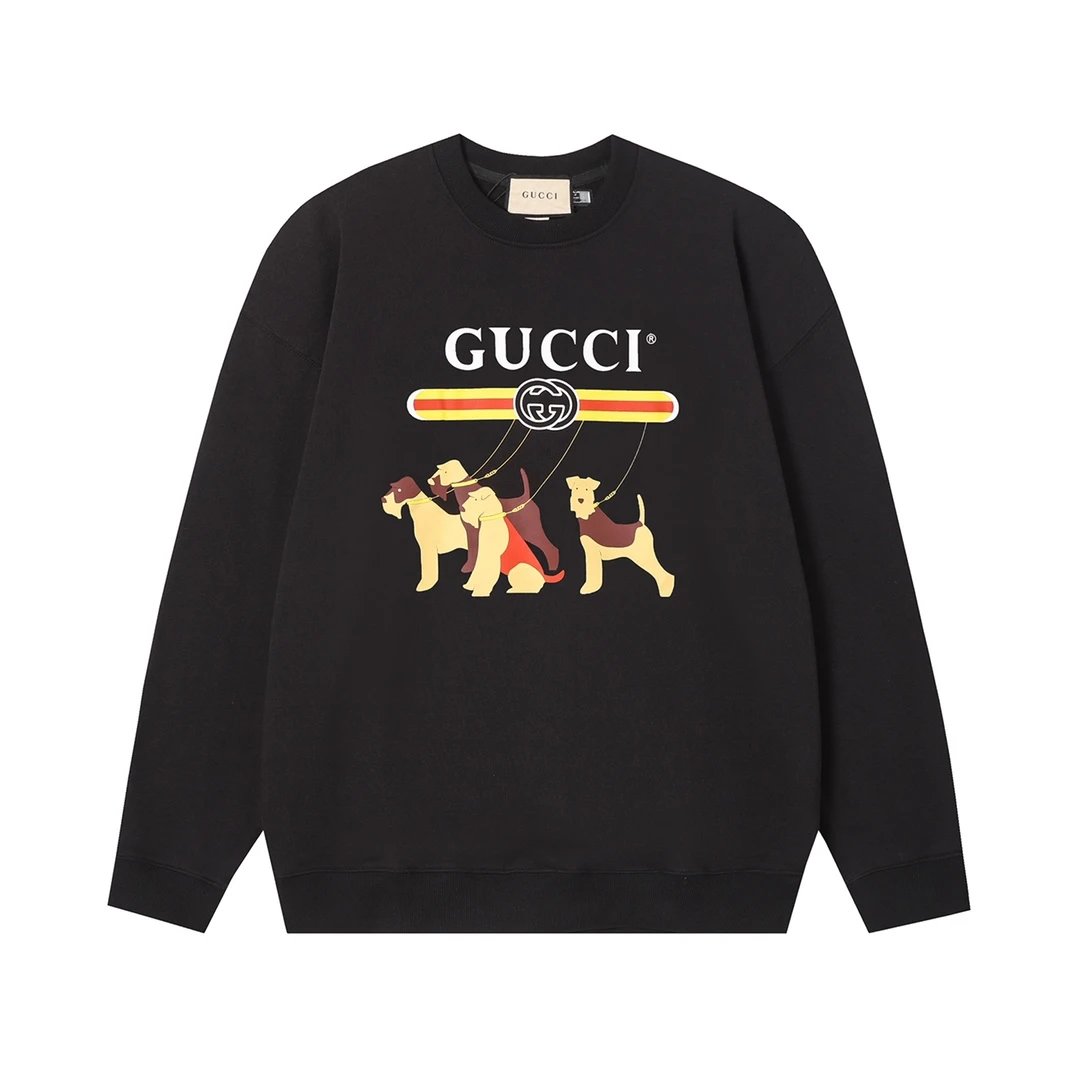 Gucci Dog Sweater Black