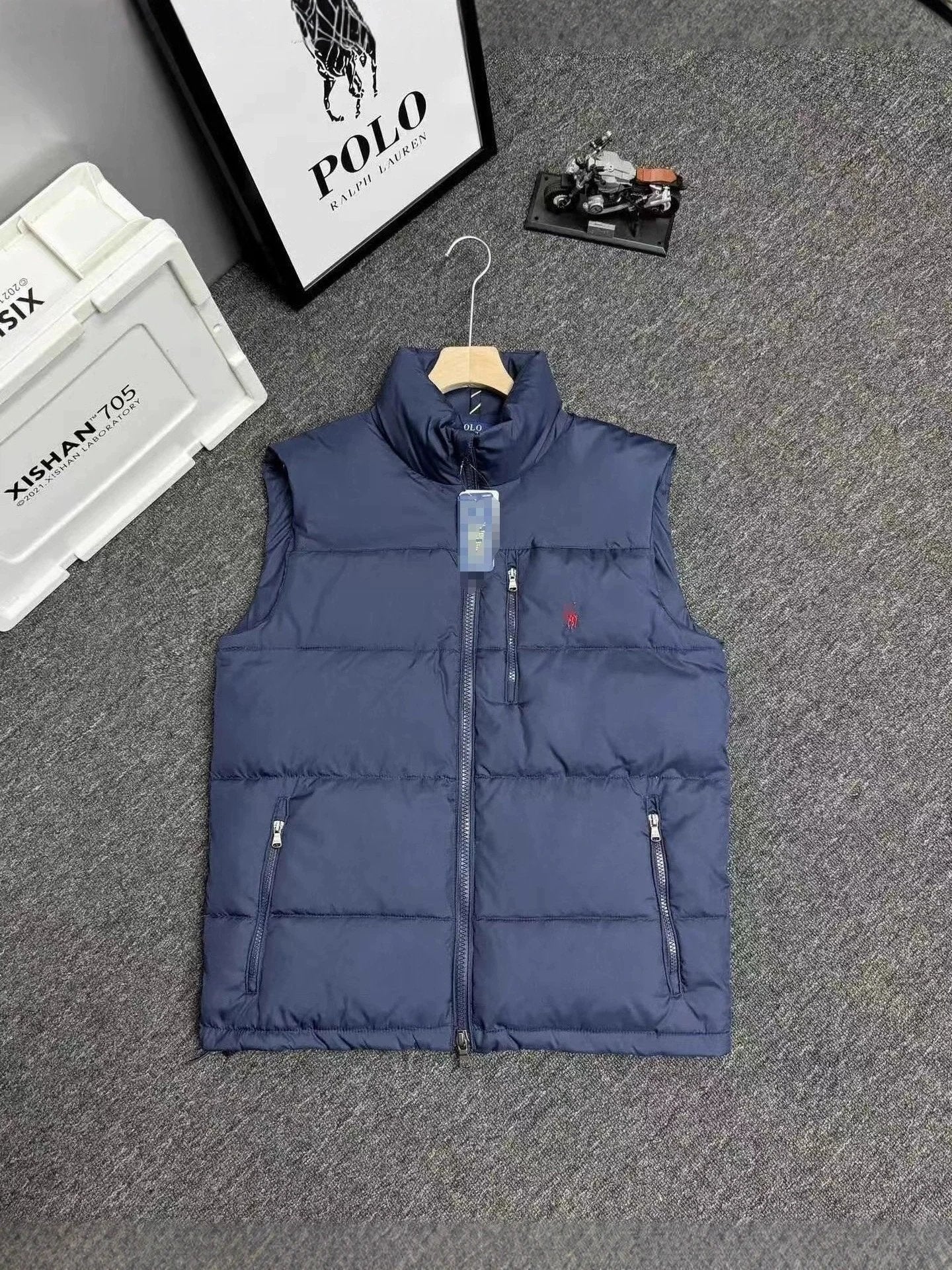 Ralph Lauren Puffer Down Vest Blue