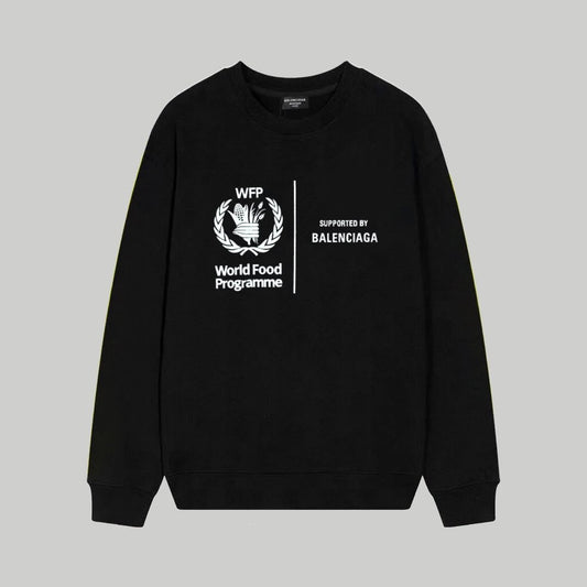 Balenciaga world food programme Sweater Black