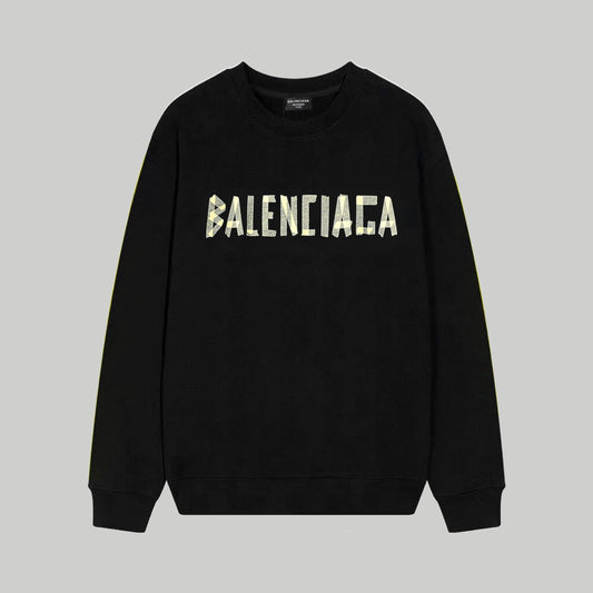 Balenciaga sticky Font Sweater Black