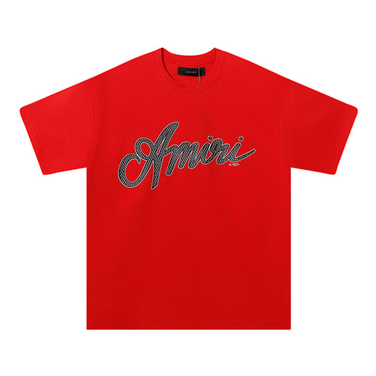 Amiri Pearly T-shirt Red