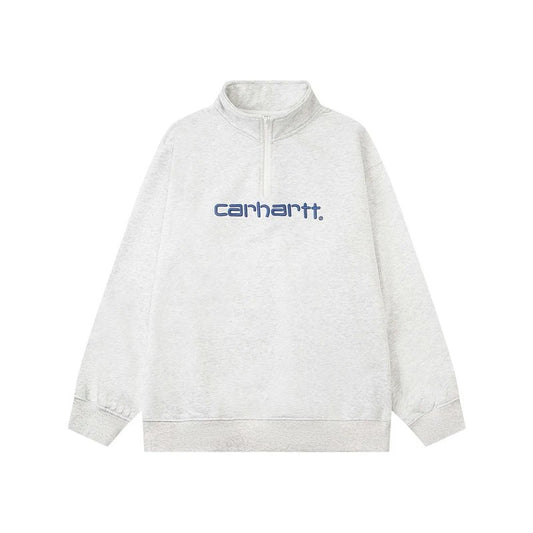Carhartt Half-ZIp Sweater White