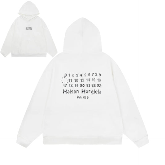 Maison Margiela paris Hoodie White