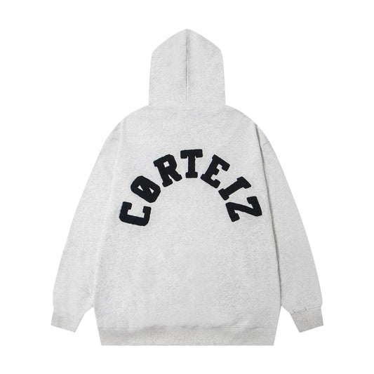 Corteiz College Hoodie White