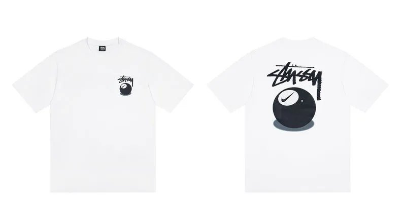 Stüssy x Nike Ball T-shirt White