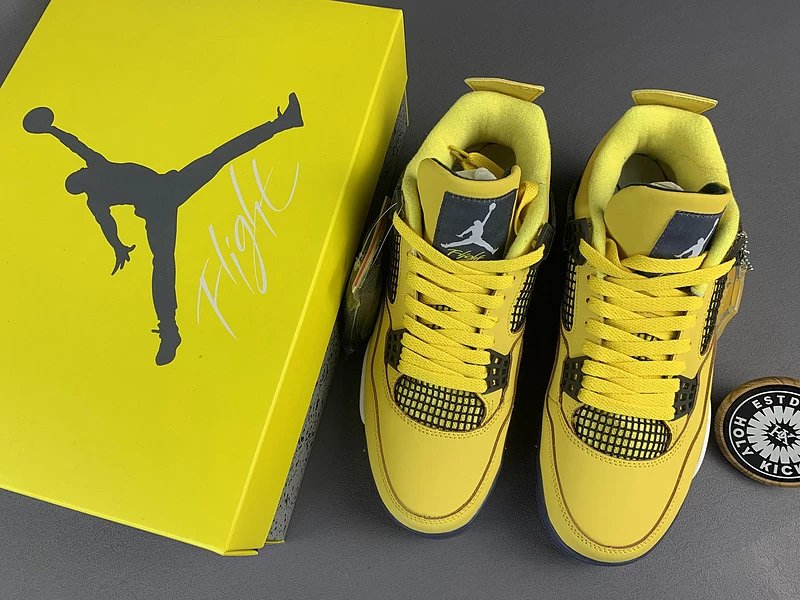 Jordan 4 All Yellow