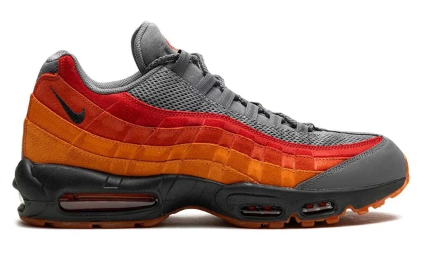Nike Air Max 95 Grey Red Orange