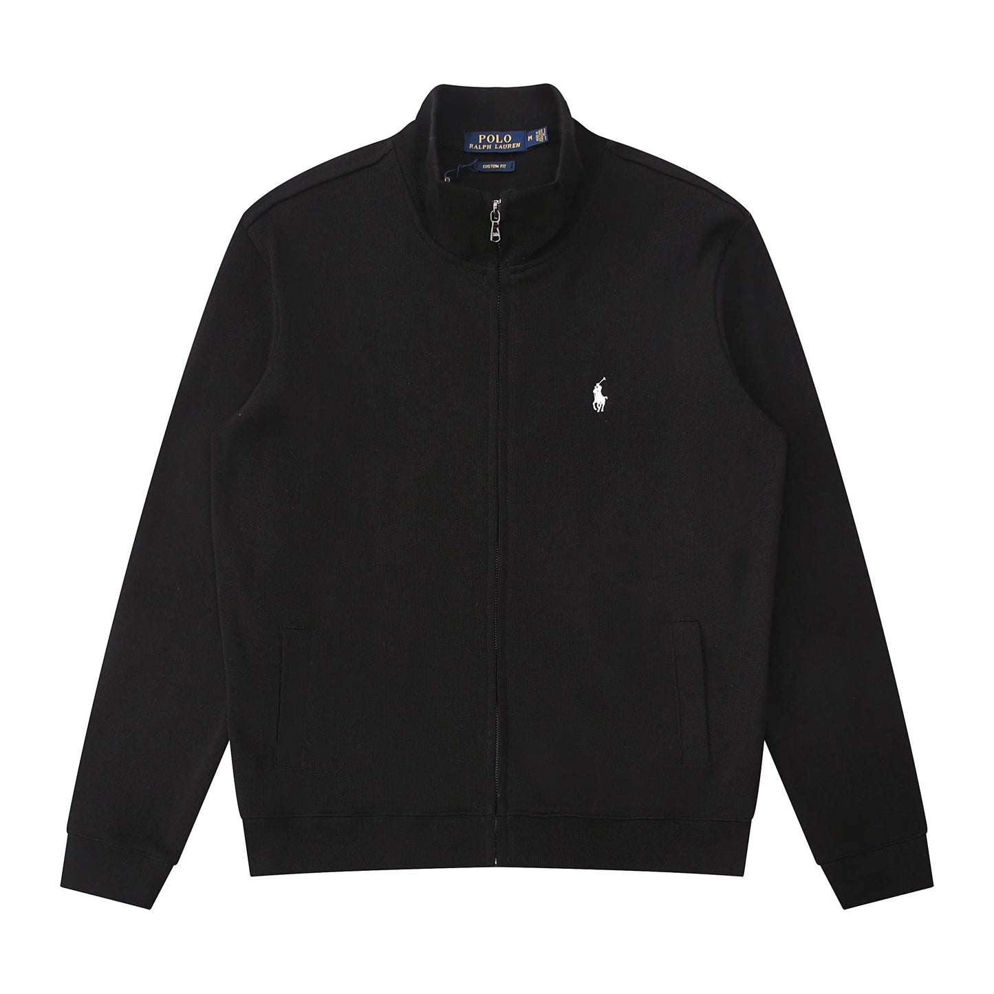 Ralph Lauren Zip-Up Sweater Half-Zip Black
