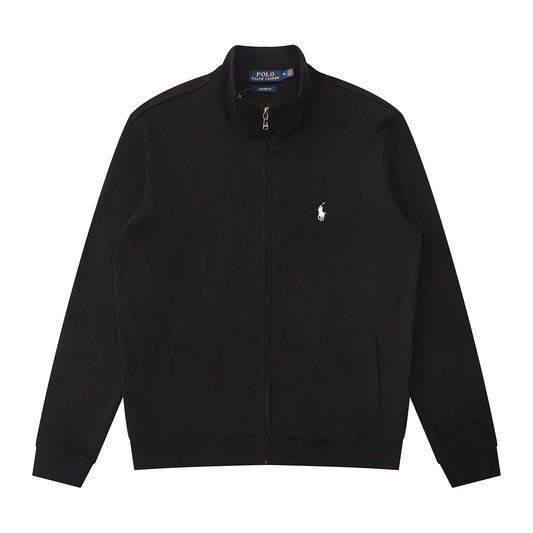 Ralph Lauren Zip-Up Sweater Half-Zip Black