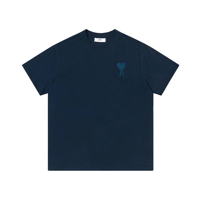 Ami T-shirt Dark Blue (Blue A)