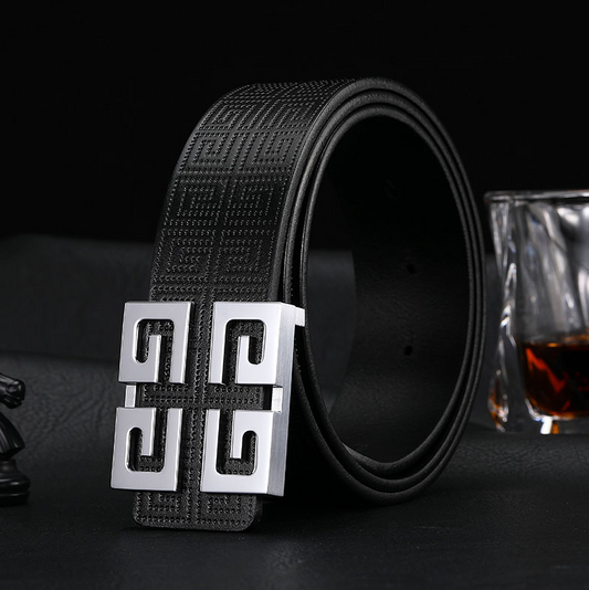Givenchy Belt Black Silver