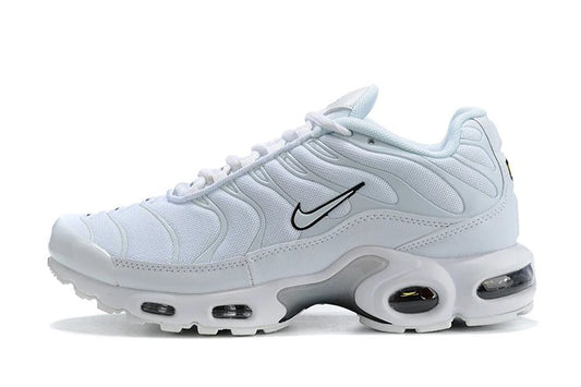 Nike Air Max Plus Tn All White (Black Logo)
