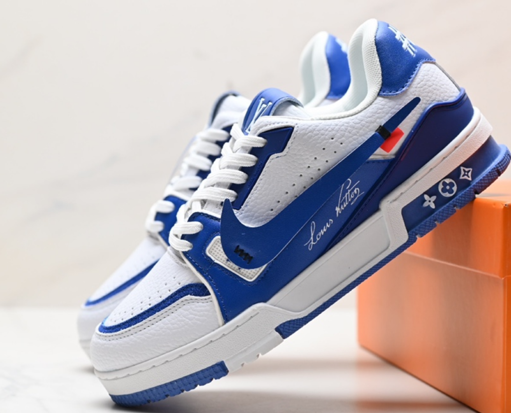 Louis Vuitton Trainer/Skate Off White Blue White