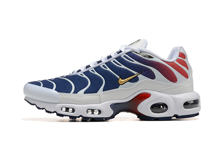Nike Air Max Plus Tn White Red Blue Gradient