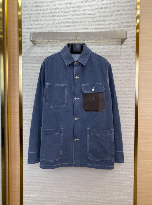 Dior x Stone Island Suite Jacket Blue