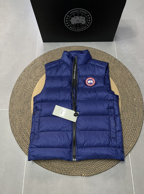 Canada Goose Puffer Down Vest Blue