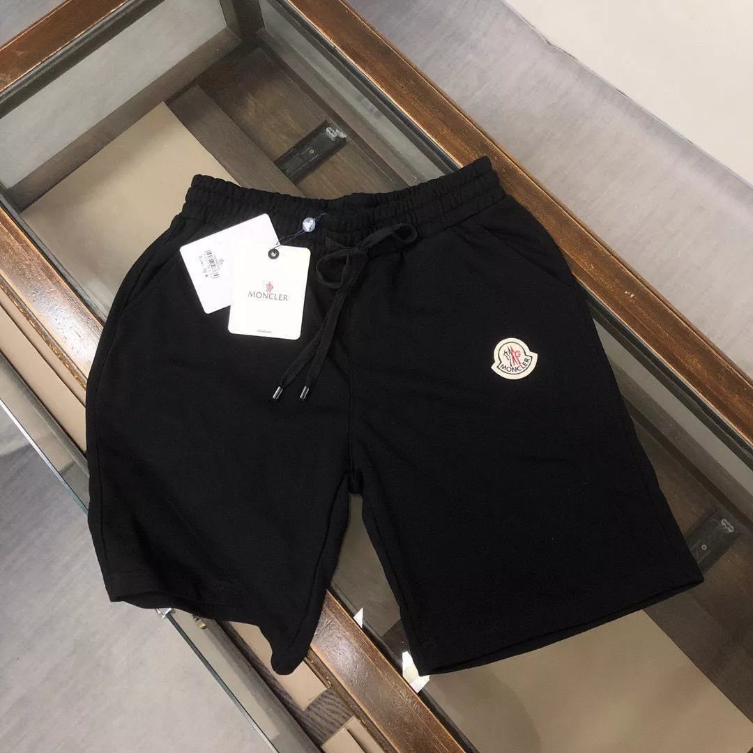 Moncler Basic Shorts Black
